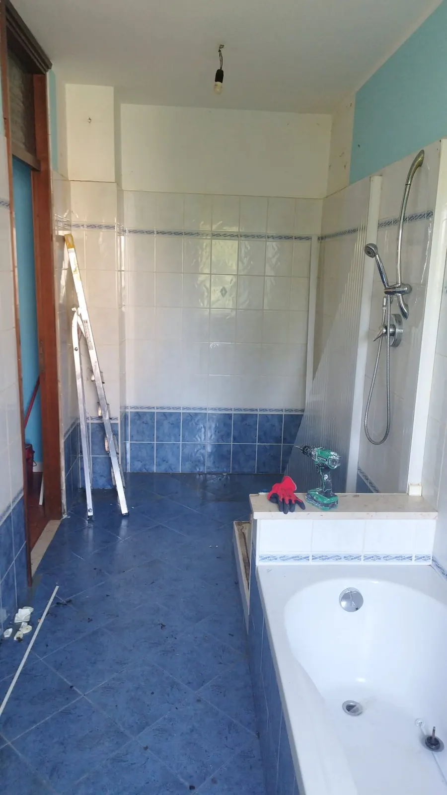Prima: vasca e doccia — Bagno a San Mauro Torinese