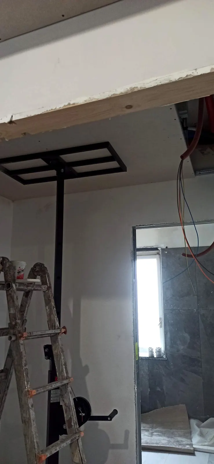 Predisposizione diffusore a soffitto per l'aria canalizzata — Villa in Corso Casale, Torino